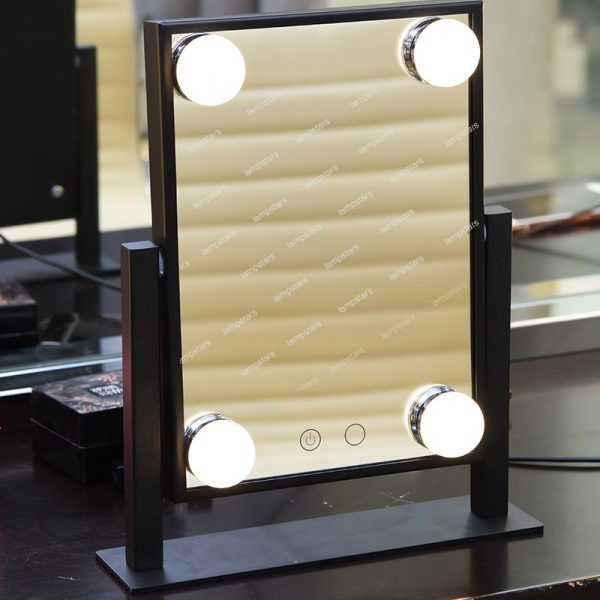 hollywood light bulb mirror