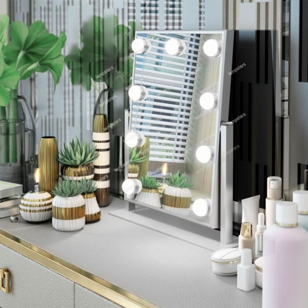 hollywood vanity mirror with lights for sale
