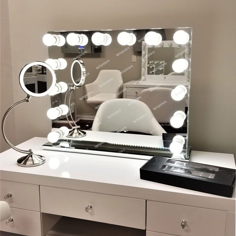 makeup vanity with light up mirror