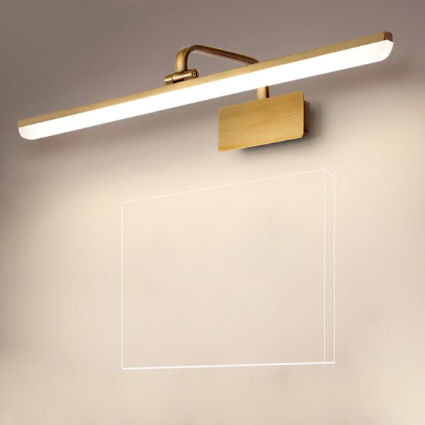 lights above bathroom mirrors