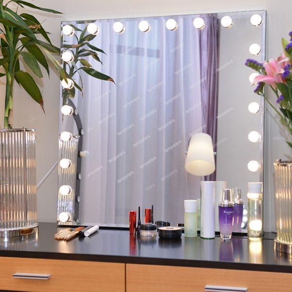 makeup studio mirror with lights