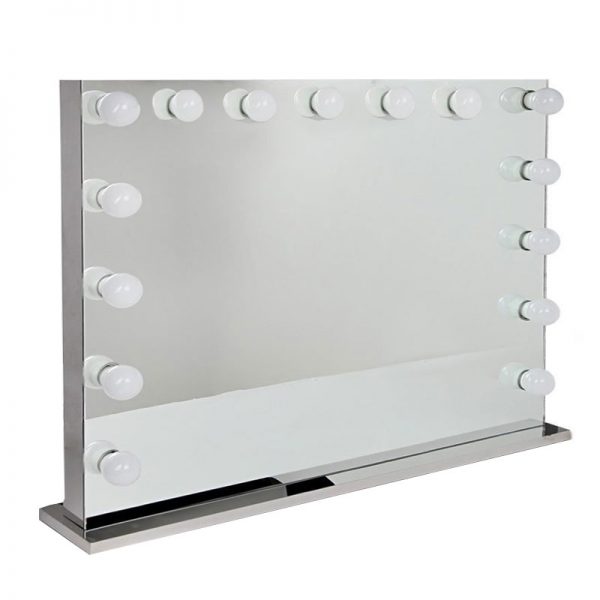 mirror hollywood makeup with lights for sale